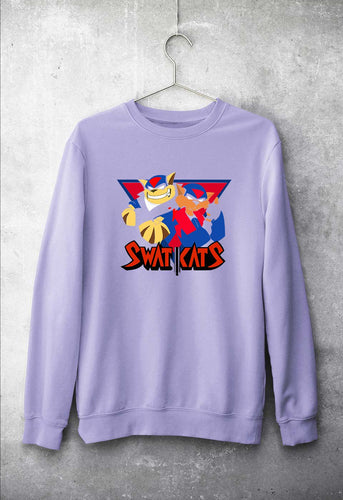 Swat Kats Unisex Sweatshirt for Men/Women-Lavender-Ektarfa.online