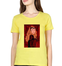 Load image into Gallery viewer, Scarlet Witch Wanda T-Shirt for Women-Yellow-Ektarfa.online

