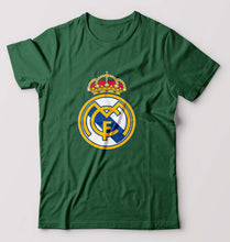 Load image into Gallery viewer, Real Madrid T-Shirt for Men-Bottle Green-Ektarfa.online
