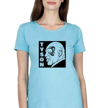 Load image into Gallery viewer, Mike Tyson T-Shirt for Women-Light Blue-Ektarfa.online
