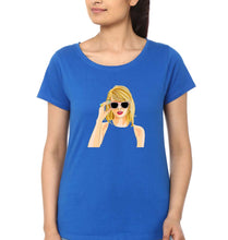 Load image into Gallery viewer, Taylor Swift T-Shirt for Women-Royal Blue-Ektarfa.online
