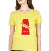 Load image into Gallery viewer, Led Zeppelin T-Shirt for Women-Mustard Yellow-Ektarfa.online
