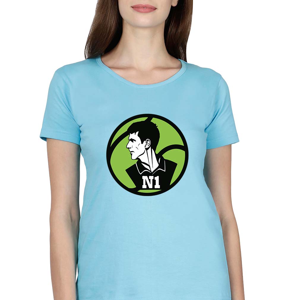 Novak Djokovic T-Shirt for Women-SkyBlue-Ektarfa.online