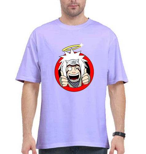 Jiraiya Oversized T-Shirt for Men-Lavender-Ektarfa.online