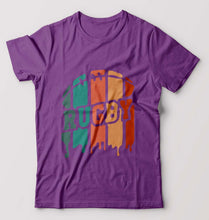 Load image into Gallery viewer, Rugby T-Shirt for Men-Purple-Ektarfa.online
