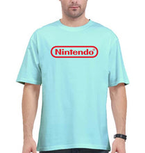 Load image into Gallery viewer, Nintendo Oversized T-Shirt for Men-Mint-Ektarfa.online
