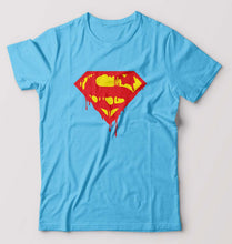 Load image into Gallery viewer, Superman T-Shirt for Men-Light blue-Ektarfa.online
