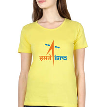 Load image into Gallery viewer, Isro T-Shirt for Women-Yellow-Ektarfa.online
