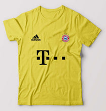 Load image into Gallery viewer, FC Bayern Munich 2021-22 T-Shirt for Men-Yellow-Ektarfa.online
