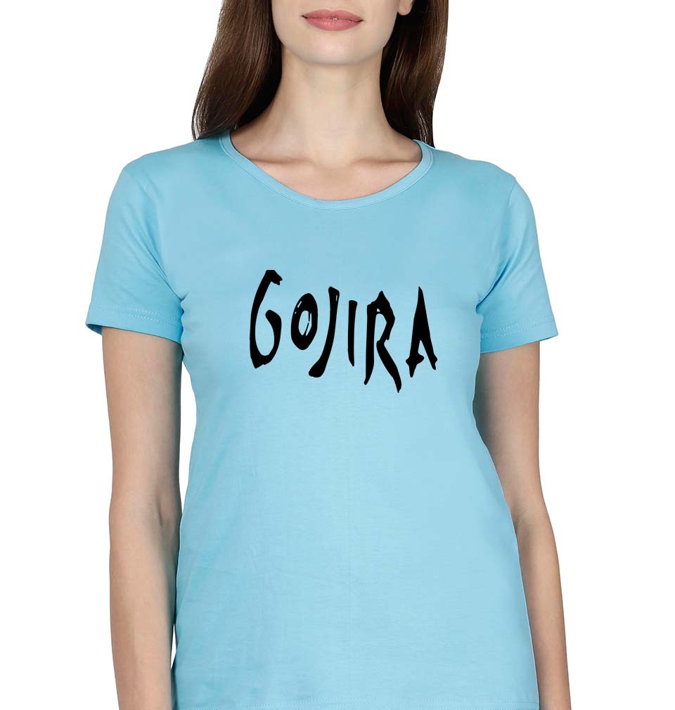 Gojira T-Shirt for Women-SkyBlue-Ektarfa.online