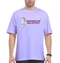 Load image into Gallery viewer, FIFA World Cup Qatar 2022 Oversized T-Shirt for Men-Lavender-Ektarfa.online
