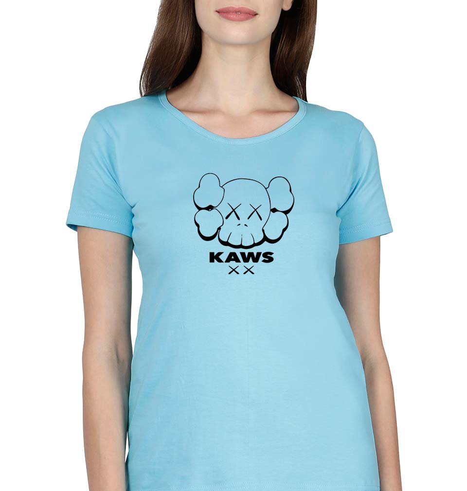 Kaws T-Shirt for Women-SkyBlue-Ektarfa.online