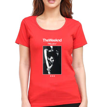 Load image into Gallery viewer, The Weeknd Trilogy T-Shirt for Women-Red-Ektarfa.online
