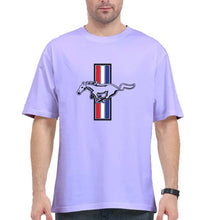 Load image into Gallery viewer, Ford Mustang Oversized T-Shirt for Men-Lavender-Ektarfa.online
