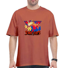 Load image into Gallery viewer, Swat Kats Oversized T-Shirt for Men-Coral-Ektarfa.online
