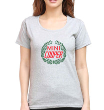 Load image into Gallery viewer, Mini Cooper T-Shirt for Women-Grey Melange-Ektarfa.online
