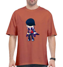 Load image into Gallery viewer, Edgar Brawl Starts Oversized T-Shirt for Men-Coral-Ektarfa.online
