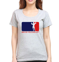 Load image into Gallery viewer, Gym Funny T-Shirt for Women-Grey Melange-Ektarfa.online
