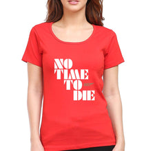 Load image into Gallery viewer, No Time To Die James Bond 007 T-Shirt for Women-Red-Ektarfa.online
