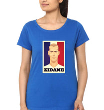 Load image into Gallery viewer, Zidane T-Shirt for Women-Royal Blue-Ektarfa.online
