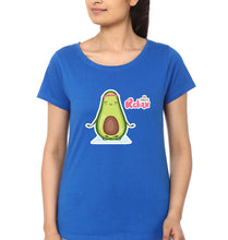 Load image into Gallery viewer, Avocado Relax T-Shirt for Women-Royal Blue-Ektarfa.online
