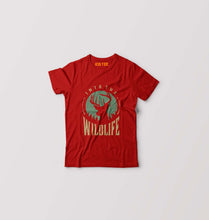 Load image into Gallery viewer, Deer Kids T-Shirt for Boy/Girl-Red-Ektarfa.online
