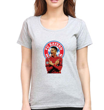 Load image into Gallery viewer, Robert Lewandowski T-Shirt for Women-Grey Melange-Ektarfa.online
