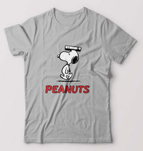 Load image into Gallery viewer, Peanuts Snoopy T-Shirt for Men-Grey Melange-Ektarfa.online
