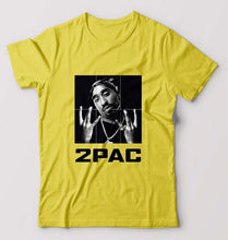 Load image into Gallery viewer, Tupac 2Pac T-Shirt for Men-Yellow-Ektarfa.online
