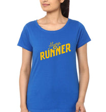 Load image into Gallery viewer, Runner Running T-Shirt for Women-Royal Blue-Ektarfa.online
