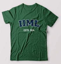Load image into Gallery viewer, IIM Lucknow T-Shirt for Men-Bottle Green-Ektarfa.online

