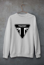 Load image into Gallery viewer, Triumph Unisex Sweatshirt for Men/Women-S(40 Inches)-Grey Melange-Ektarfa.online
