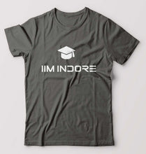 Load image into Gallery viewer, IIM I Indore T-Shirt for Men-Charcoal-Ektarfa.online
