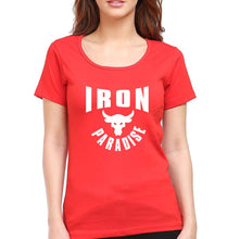 Load image into Gallery viewer, Iron Paradise T-Shirt for Women-Red-Ektarfa.online

