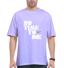 Load image into Gallery viewer, No Time To Die James Bond 007 Oversized T-Shirt for Men-Lavender-Ektarfa.online
