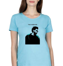 Load image into Gallery viewer, The Weeknd T-Shirt for Women-SkyBlue-Ektarfa.online

