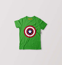 Load image into Gallery viewer, Captain America Kids T-Shirt for Boy/Girl-Flag Green-Ektarfa.online
