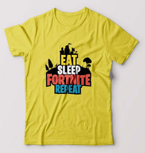 Load image into Gallery viewer, Fortnite T-Shirt for Men-Yellow-Ektarfa.online
