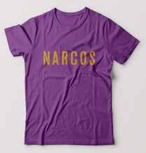 Load image into Gallery viewer, Narcos T-Shirt for Men-Purple-Ektarfa.online
