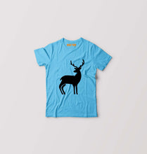 Load image into Gallery viewer, Deer Kids T-Shirt for Boy/Girl-Light Blue-Ektarfa.online
