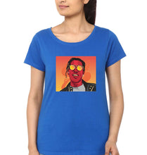 Load image into Gallery viewer, Asap Rocky T-Shirt for Women-Royal Blue-Ektarfa.online
