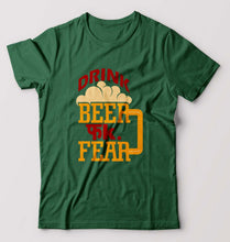 Load image into Gallery viewer, Beer T-Shirt for Men-Bottle Green-Ektarfa.online
