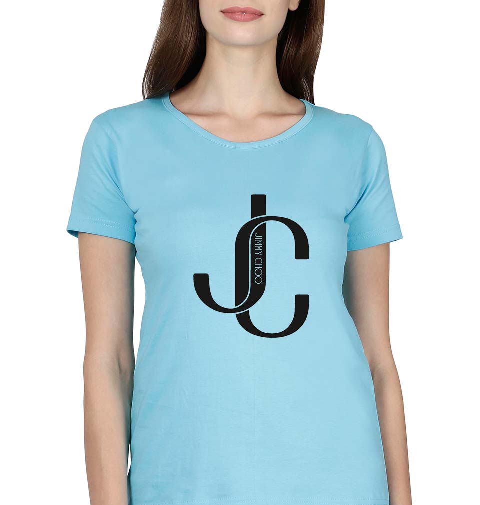 Jimmy Choo T-Shirt for Women-SkyBlue-Ektarfa.online