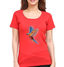 Load image into Gallery viewer, Parrot T-Shirt for Women-Red-Ektarfa.online
