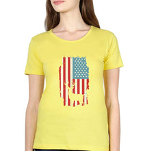Load image into Gallery viewer, Deer T-Shirt for Women-Yellow-Ektarfa.online

