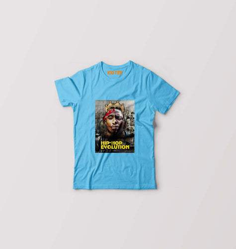 Hip-Hop Evolution Kids T-Shirt for Boy/Girl-Light Blue-Ektarfa.online