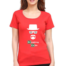 Load image into Gallery viewer, Geek Coder T-Shirt for Women-Red-Ektarfa.online
