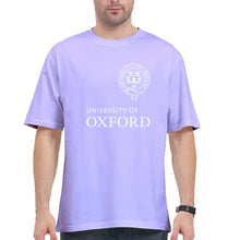 Load image into Gallery viewer, University of Oxford Oversized T-Shirt for Men-Lavender-Ektarfa.online

