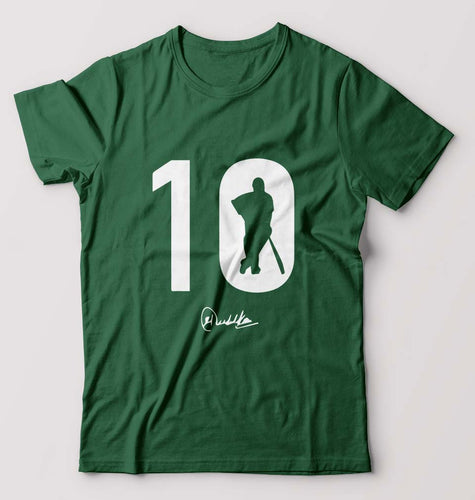 Sachin Tendulkar T-Shirt for Men-Bottle Green-Ektarfa.online
