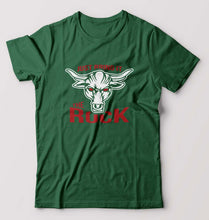 Load image into Gallery viewer, The Rock T-Shirt for Men-Bottle Green-Ektarfa.online
